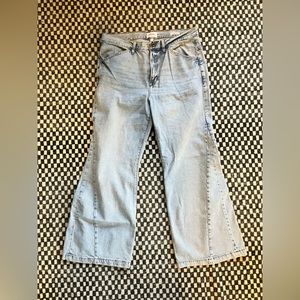 FRAME “Le Baggy Palazzo” Jeans - Light Denim